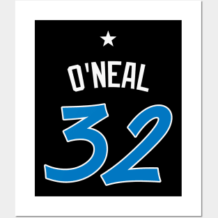 Shaq Magic Jersey Posters and Art